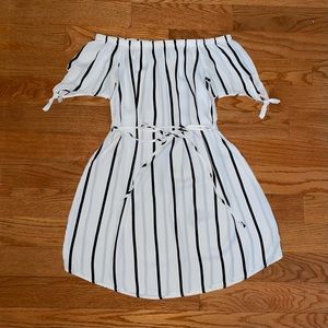 Off the shoulder dress